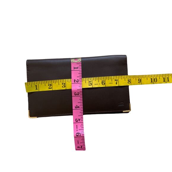 jafferies handcrafted leather goods travel wallet passport Minhas Traders brown - Picture 5 of 7